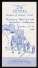 Managers, Directors, and Promoters Conference, 1989